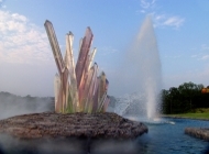 Waterfall and Ponds